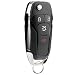 Flip Key for 2013-2016 Ford Fusion Keyless Entry Remote Fob (N5F-A08TAA 164-R7986)