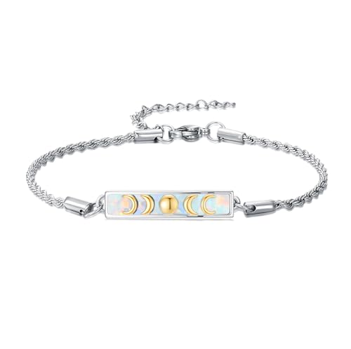Sterling Silver Abalone Shell Bracelet/Anklet for Women