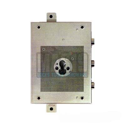 Rinforzo di protezione Generic Serratura per Porte Blindate Dierre NE32Y (ex NE44.56) Sinistra, Interasse Catenacci 56mm, Entrata Chiave 63mm, Rinforzo di Protezione, Compatibile con Porte Blindate Dierre