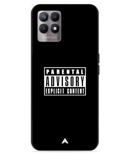 Image of Premium Explicit Case for Realme 11X Soft-Touch Metal TPU Back Cover, Shockproof, Designer, Aesthetic Mobile Phone Case (Glossy Finish)