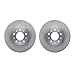 Dynamic Friction Company Front Brake Rotors 6002-27015