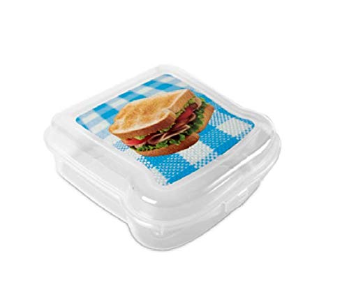 HEGA Sandwich Box - Mantel de etiquetado, diseño de Molde, Talla única