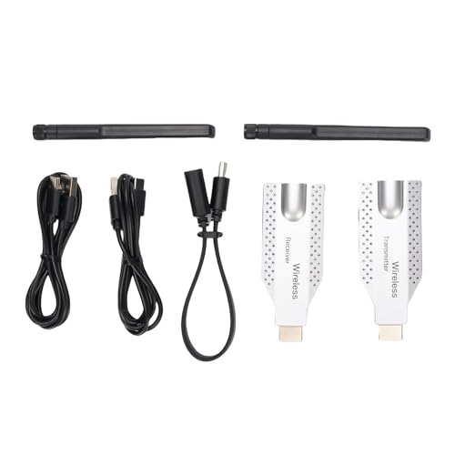 Transmisor de interfaz HD y cable extensible inalámbrico 1080p para múltiples pantallas miniatura 5