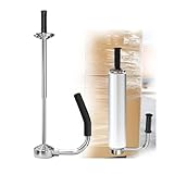 Verchromte Stretchfolien-Verpackungsmaschine, Tragbares, Leichtes Und Robustes Handwickelgerät, Zeit- Und Arbeitssparend, Industrieller Folienhalter Für Kartons Und Paletten,A