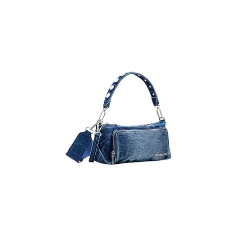 Desigual Denim Cross Body Bag with Pockets Cover