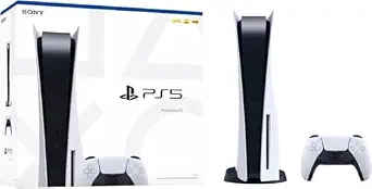 Sony PlayStation 5 Disc Edition 825GB Gaming Console with Controller and Dual Charger Dock
