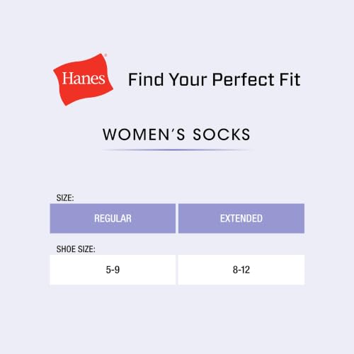 Hanes Womens Value, Ankle Soft Moisture-wicking Socks, Available In 10 And 14-packs Athletic-socks, White - 10 Pack, 5-9 US - image 6