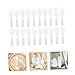 FRCOLOR 20pcs Self-harm Toothbrush Mini Small Travel Toothbrush Prison Supplies Handle