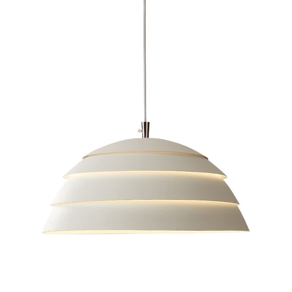 Suspension demi-cercle vintage en métal avec douille E27 pour loft