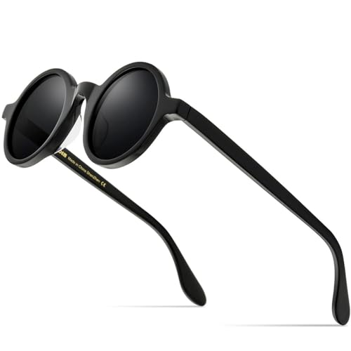 MUTYNE Lunettes de soleil vintage en acétate légères contre la fatigue visuelle