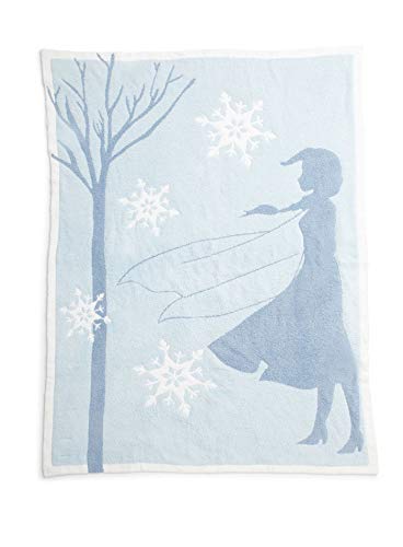 Get Cheap Price Barefoot Dreams CozyChic Frozen Disney Blanket, Soft Blanket, Cozy Blanket- Ice Blue Multi-45”x60” Crazy Clearance Barefoot Dreams CozyChic Frozen Disney Blanket, Soft Blanket, Cozy Blanket- Ice Blue Multi-45”x60”