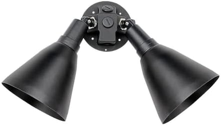 Maxim Spots-2 Light Outdoor Wall Mount in style-17.75 Inches Wide by 13 inches high-Black Finish