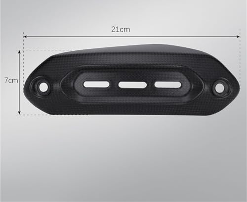 Protector térmico de escape contra quemaduras en tubo de moto Hypermotard 950 939 821 3
