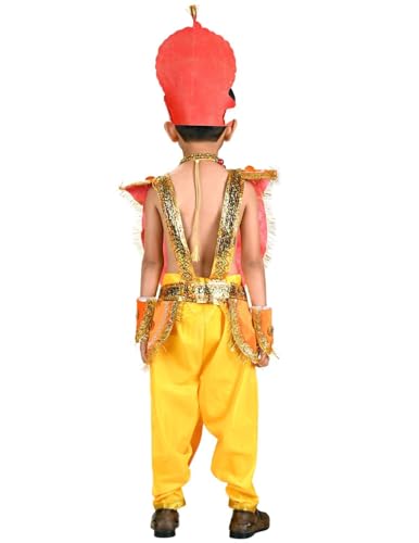 Image of BookMyCostume Indian Raja King Historical Mythology Kids & Adults Fancy Dress Costume 12-14 years