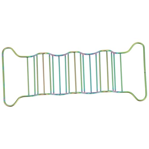 FUNOMOCYA Stainless Steel Metal Taco Rack for Tacos Tortillas Easy Cleaning Space-saving Design for Kitchen