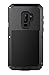 LUSTAM Samsung Galaxy S9 Plus Metal Case, Heavy Duty Rugged Shockproof Military Aluminum Alloy Durable Water Resistant Sturdy Protective Rubber Bumper Cover for Galaxy S9+ 6.2 inch, Black