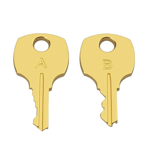 Cedar Chest Key Lock Replacement Fits All Lane S Series Locks, Lane Cedar Chest Key Replacement Part No. S83-S84-S85-S86-S87-S88-S89-S90-S91-S92-S93-S94-S95-S96-S97-S98-S99-S01-S02, 2 PCS