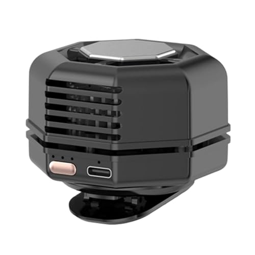 Ventilador de clip compacto para mesa con orientación ajustable de aire 2