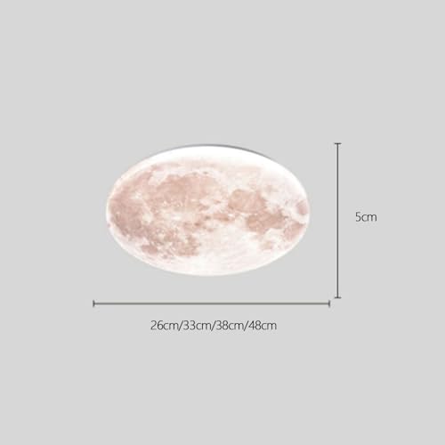 Plafonnier LED lune pour éviter la fatigue visuelle avec sa lumière variable réglable - 6