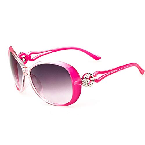 Idomeo Women Fashion Oval Shape UV400 Framed Sunglasses