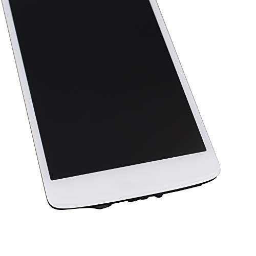 Image of LCD Digitizer Assembly with Front Housing for LG K8 Phoenix 2 K350N(White)