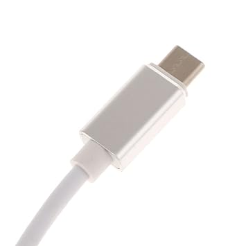 EDASH USB Type C to USB 3.0 Adapter Charge and Sync Cable OTG Host Cable-Silver