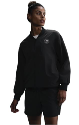 Veste de basketball réversible premium Nike Sabrina noire finition soignée
