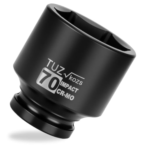 Image of 1 Inch Drive 70mm Standard Metric 6 Point CR-MO Impact Socket