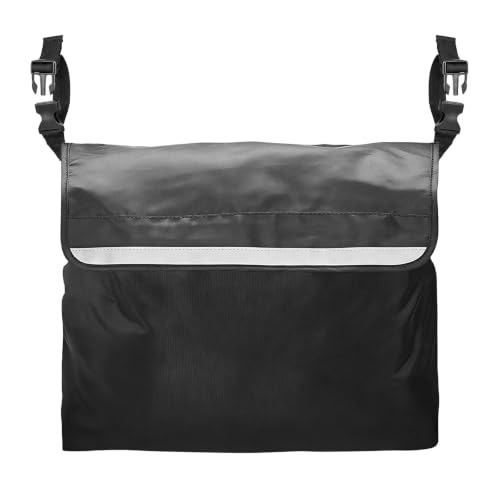 Borsa per Sedia a Rotelle, Zaino Multifunzione Impermeabile in Tessuto Oxford, Borsa Spaziosa con Cinghie Regolabili per Sedie a Rotelle, Scooter, Deambulatori e Accessori Mobilità