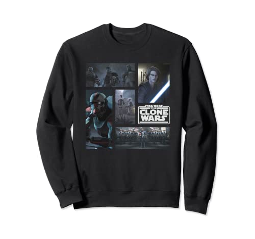 Sweatshirt Star Wars The Clone Wars pull geek imprimé série TV