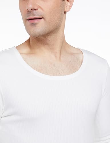 Image of Amazon Brand - Symbol Men Thermal Set (Top & Bottom) | Full Sleeve | Winter Wear | Body Warmer Set (Available in Plus Sizes)