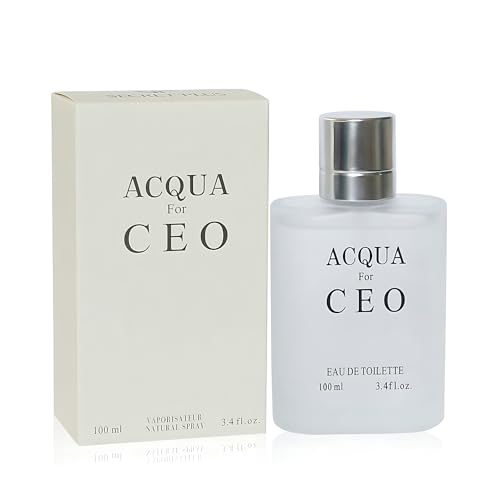 Image of AFLUXE AQUA FOR CEO, Eau De Toilette Spray Perfume, Fragrance For Men- Daywear, Casual Daily Cologne Set With Deluxe Suede Pouch- 3.4 Oz Bottle- Ideal EDT Beauty Gift For Birthday, Anniversary