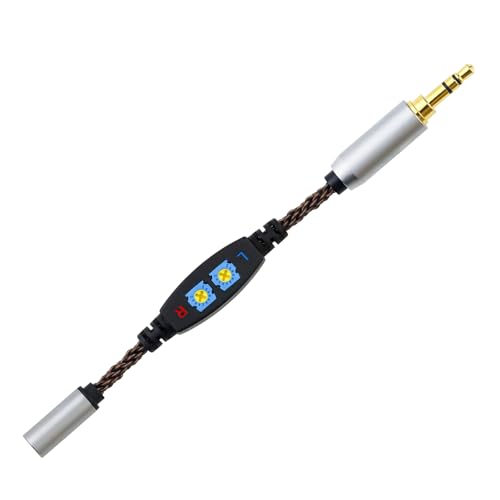 okcsc ADC8 �ϊ��P�[�u�� �C���s�[�_���X�A�_�v�^ 3.5mm�i�I�X�j- 3.5mm�i���X�j 8�c ��撲���@�\���� 0-500�������\ �C���z���A�A���v�A�I�[�f�B�I�v���[���[���ɓK�p
