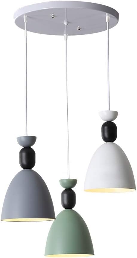 Lustre de comptoir de bar moderne en fer suspension salon style américain