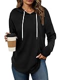 【Style】-Hooded/Pullover/V Neck/Adjustable Drawstring/Causal/Long Sleeve/Drawstring Hoodies 【Occasion】- Suitable for casual, party, work, date, school, sports, vacation, streetwear or casual everyday wear, it's a great gift idea for holidays. You can ...