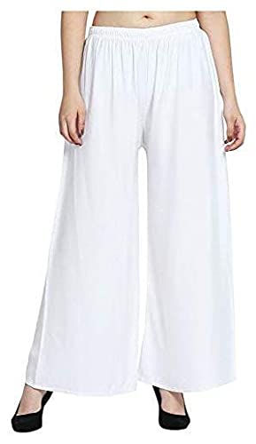 fashio GIRLYZ Attire Women's Trendy Fashionable Stylish Pure Cotton Regular Fit Pant Palazzo Bottom Free Size-picture-38