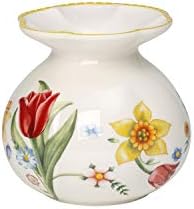 Villeroy & Boch Spring Awakening Vase, 10.5 cm, Porcelain, Yellow, Hard, Colourful, 10,5 cm