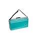 Crossrock ABS Trumpet Case for Bb Horn | Mint Blue Finish, Burgundy Velvet Interior, Security Lock, Metal Feet & Detachable Strap
