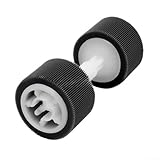 Construction robuste à deux composants : combine un support en plastique blanc durable avec un rouleau en caoutchouc PVC de première qualité pour une performance constante et une durée de vie prolongée dans le cadre d'une utilisation régulière.