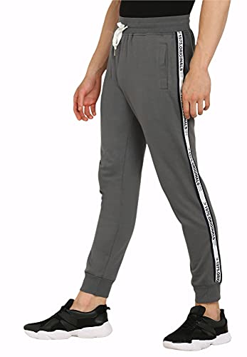 Alan Jones Clothing Men’s Regular Fit Poly Cotton Track Pant