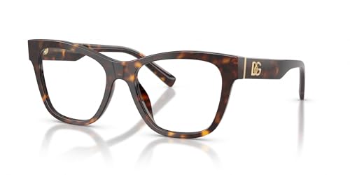 Dolce & Gabbana Damen Dolce & Gabbana DG3430 502 Optische Fassungen Acetat Schildkröte  Quadratisch Normal