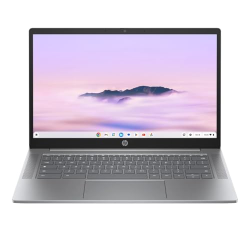 Image of HEWLETT PACKARD HP Chromebook Plus 14 inch Touchscreen Laptop, FHD Display, Intel Core i3-N305, 8 GB RAM, 256 GB UFS, Intel UHD Graphics, Chrome OS (Renewed)