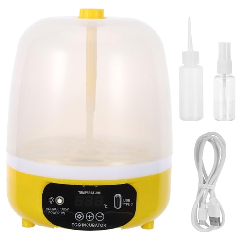 Incubateur automatique d'œufs USB pour poules et cailles