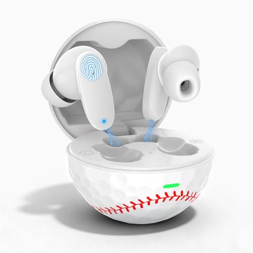 KDYNIX True Wireless Earbuds, Bluetooth 5.4 Headphones with Dual ENC ANC Noise Canceling, 13mm Drivers for Deep Bass Stereo, IPX7 Waterproof, 18H Playtime, USB-C Charging Case for iPhone Android