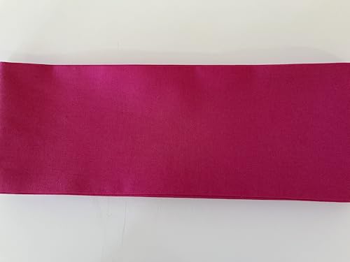 Japanese 4" Wx110 L Cotton Kimono Obi Belt Rose Pink Color, Made in USA3