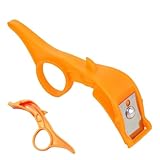 Ergonomic Citrus Peeler with Safety Guard, Multipurpose Fruit & Vegetable...
