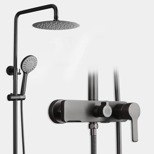 Douche à poignée unique réglable pour mélangeurs de salles de bains