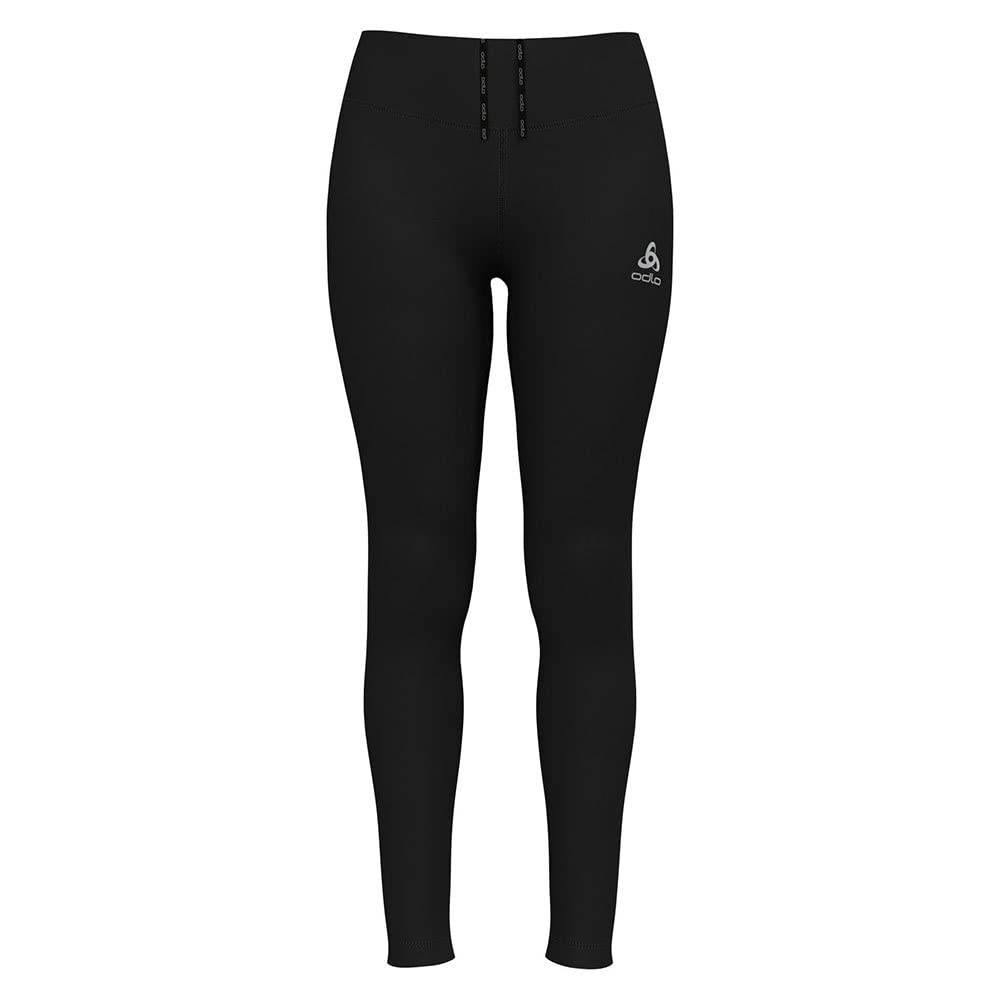ODLO Men's Essential Running Tights, Black, M