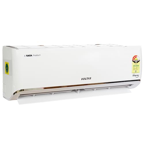 Voltas 1.5 Ton 3 Star Inverter Split AC (Copper, 4-in-1 Adjustable Mode, Anti-dust Filter, 2024 Model, ‎183V VECTRA ZEN SILVER, White) view 2