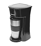 Starfrit Electric Single-Serve Coffee Maker - 360ml - Travel Mug - Removable Filter Basket & Holder - 600W